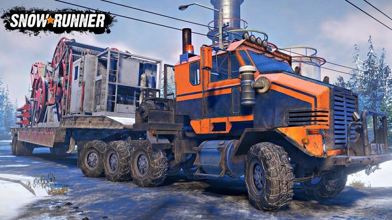 🛑 Live SnowRunner Gameplay snow Runner game map explore #snowrunnergameplay