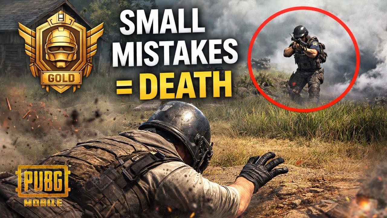I Got Punished for Small Mistakes – Gold Rank PUBG Mobile (2026)