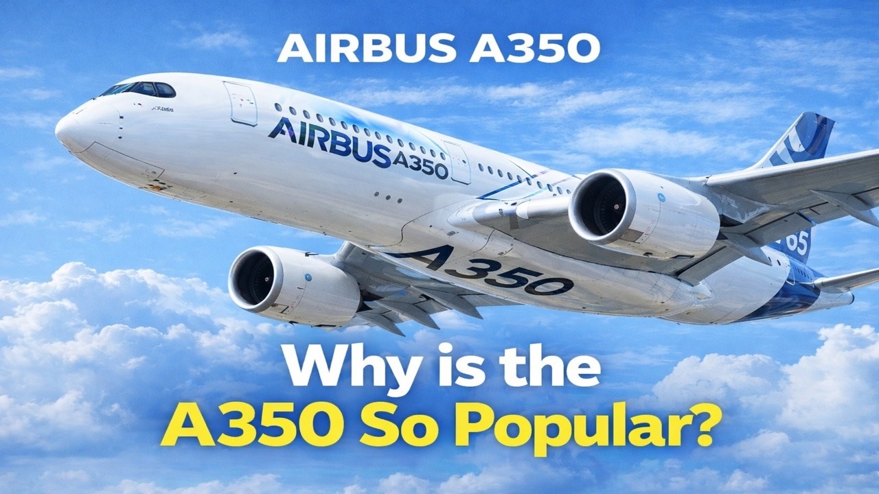 Что делает Airbus A350 самым передовым самолетом в современной авиации? Вот почему!