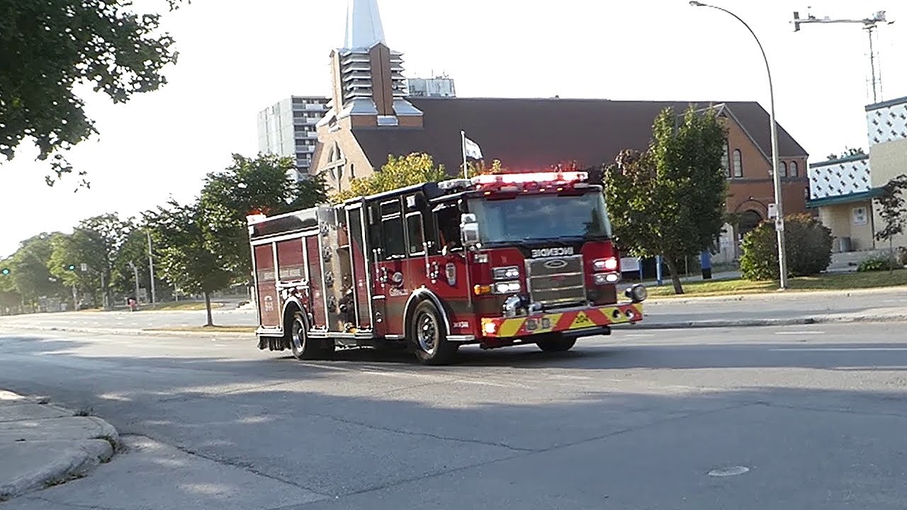 RESPONDING Fire Gatineau-Ottawa Horns Siren Day/Night