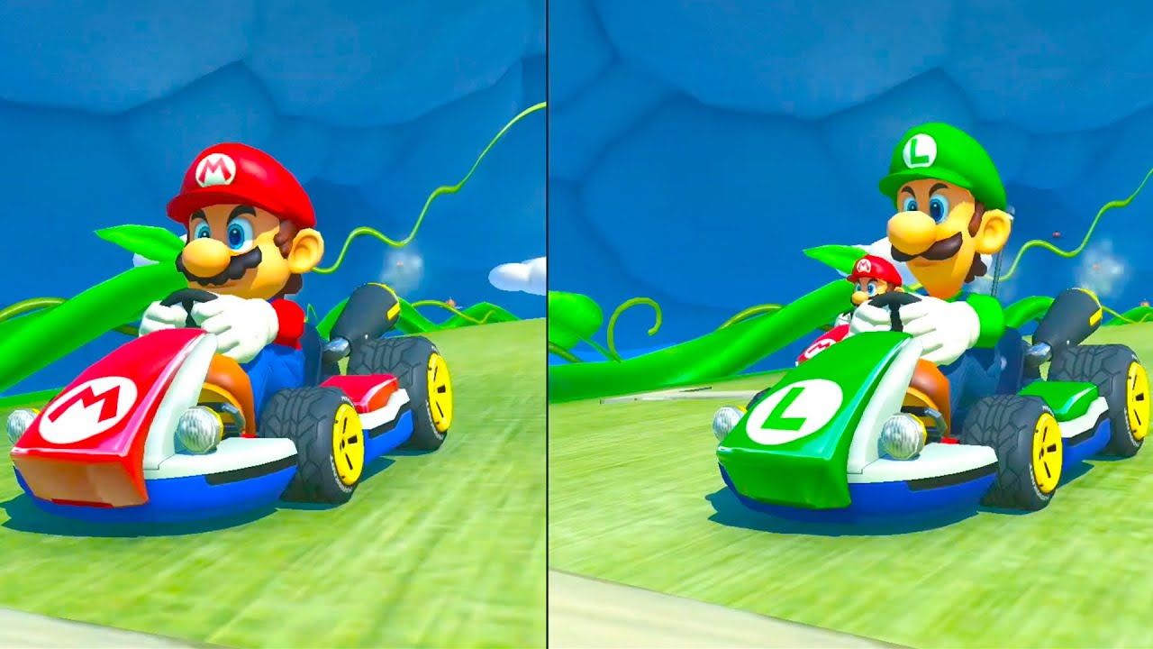 Mario Kart 8 Deluxe – 2 Players Walkthrough 150 cc