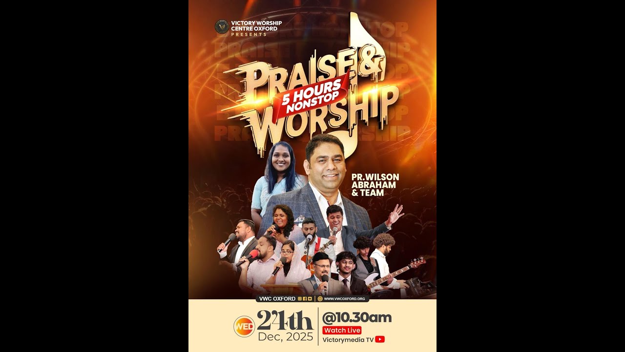 KABOD | 5 HOURS NONSTOP | PRAISE & WORSHIP | 24TH DECEMBER  2025 | വിക്ടറിമീഡിയ ടിവി ലൈവ്
