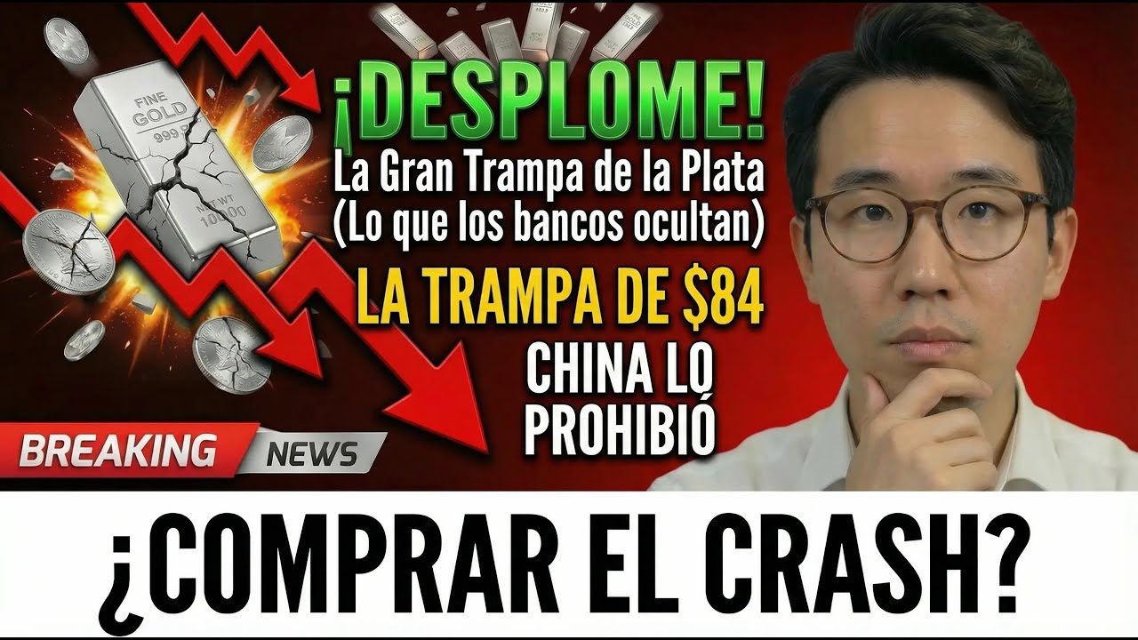 &iexcl;DESPLOME! La Gran Trampa de la Plata (Lo que los bancos ocultan)