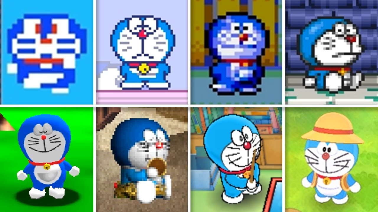 Evolution Of Doraemon Games Idle Animations