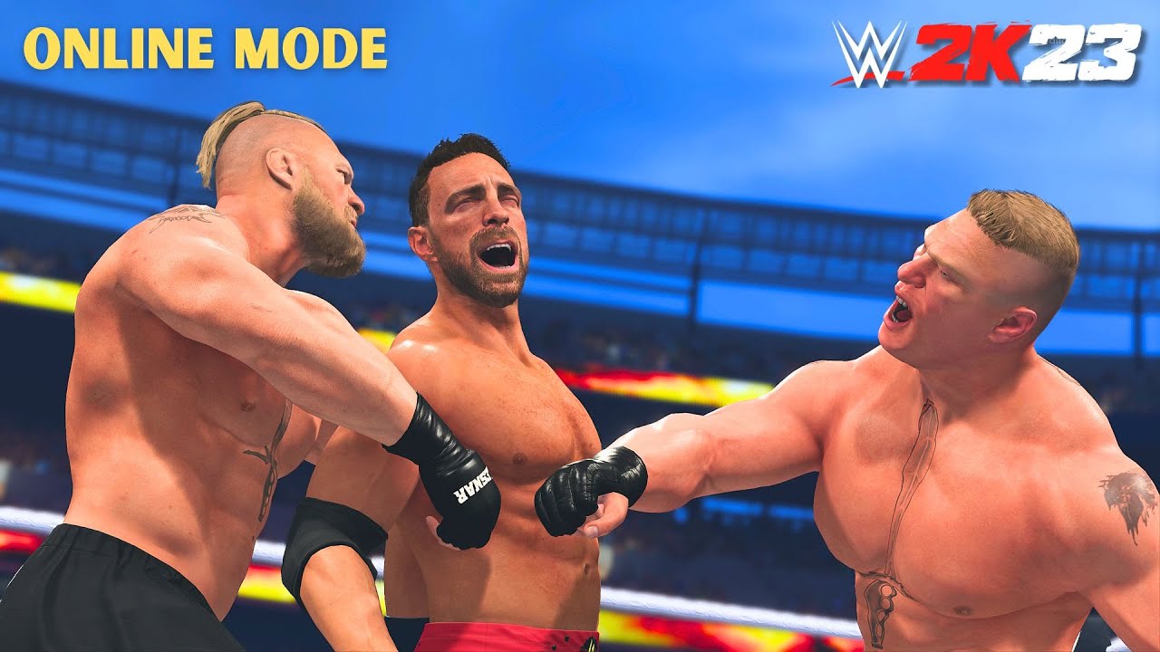 Smallafro Gets Double Teamed For 30 Straight Minutes (WWE 2K23 Online)