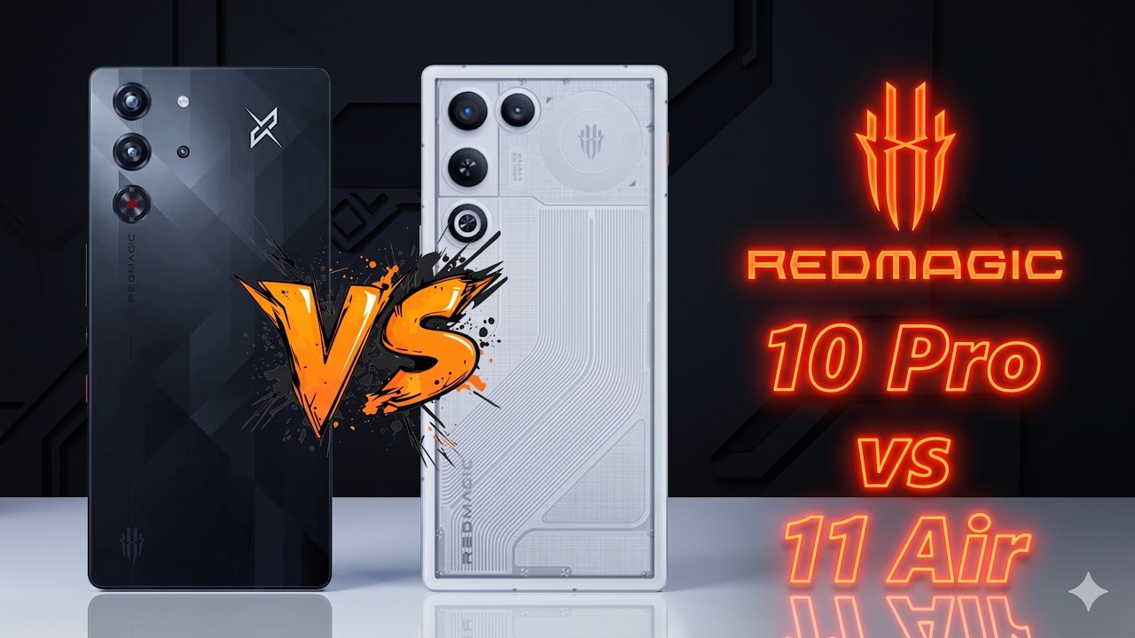 So s&aacute;nh to&agrave;n diện Redmagic 11 Air vs Redmagic 10 Pro - C&ugrave;ng chip Snap 8Elite nhưng ch&ecirc;nh nhau 3 củ?