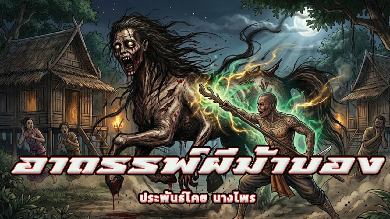 อาถรรพ์ผีม้าบอง ประพันธ์โดย นางไพร