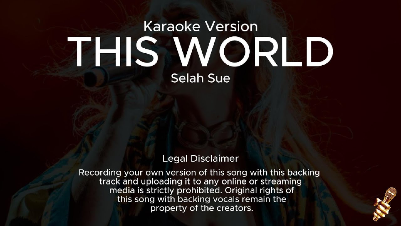 Selah Sue - This World (Karaoke Version)