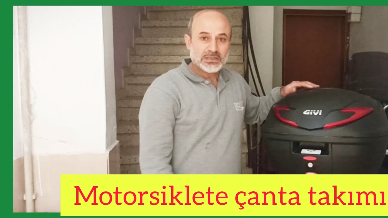 2023 pcx motorsiklete arka çanta montajı