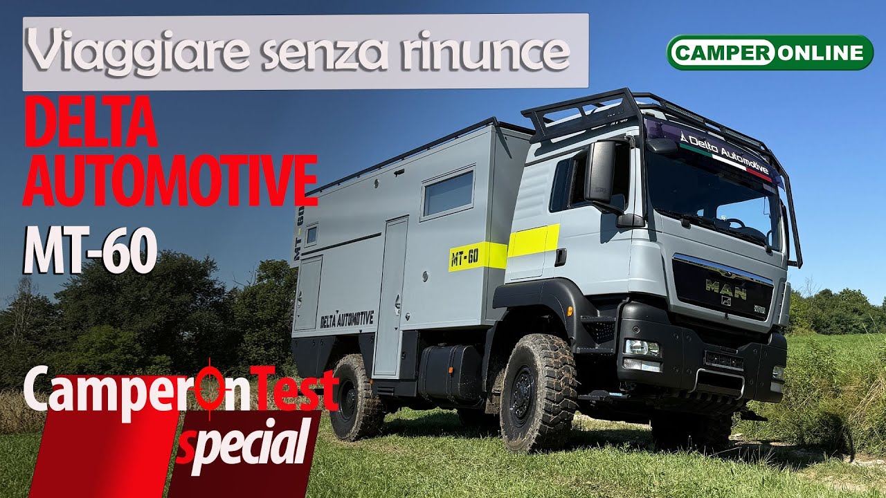 Delta Automotive MT 60 4x4: viaggiare senza rinunce
