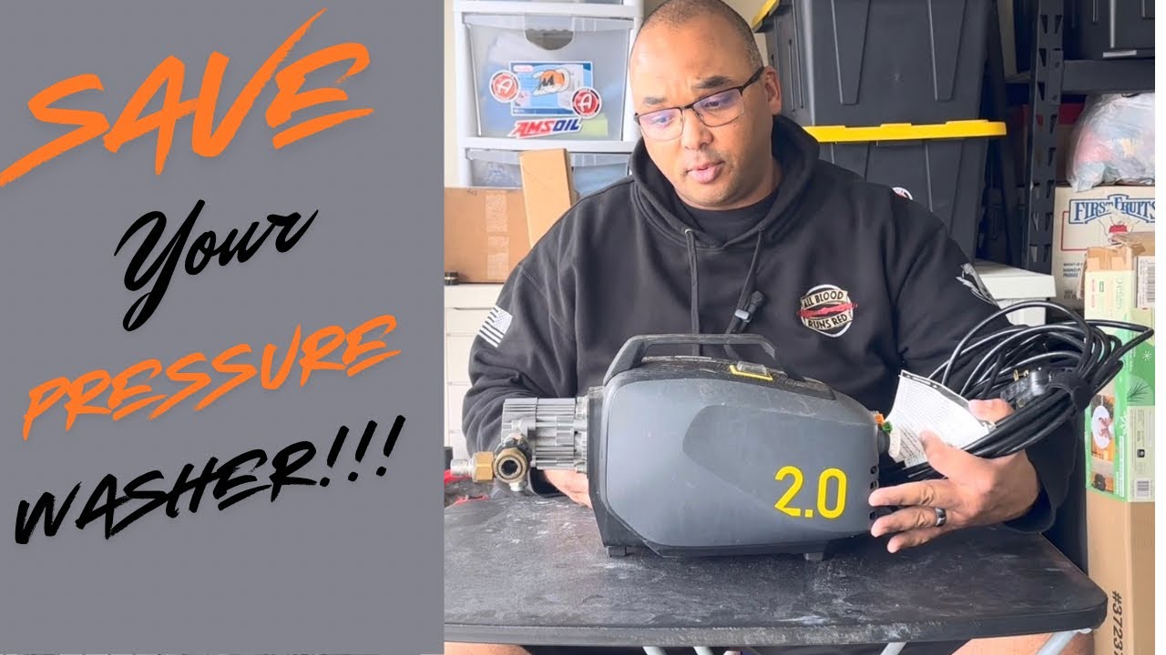 Do This Before Starting Your Pressure Washer!!!