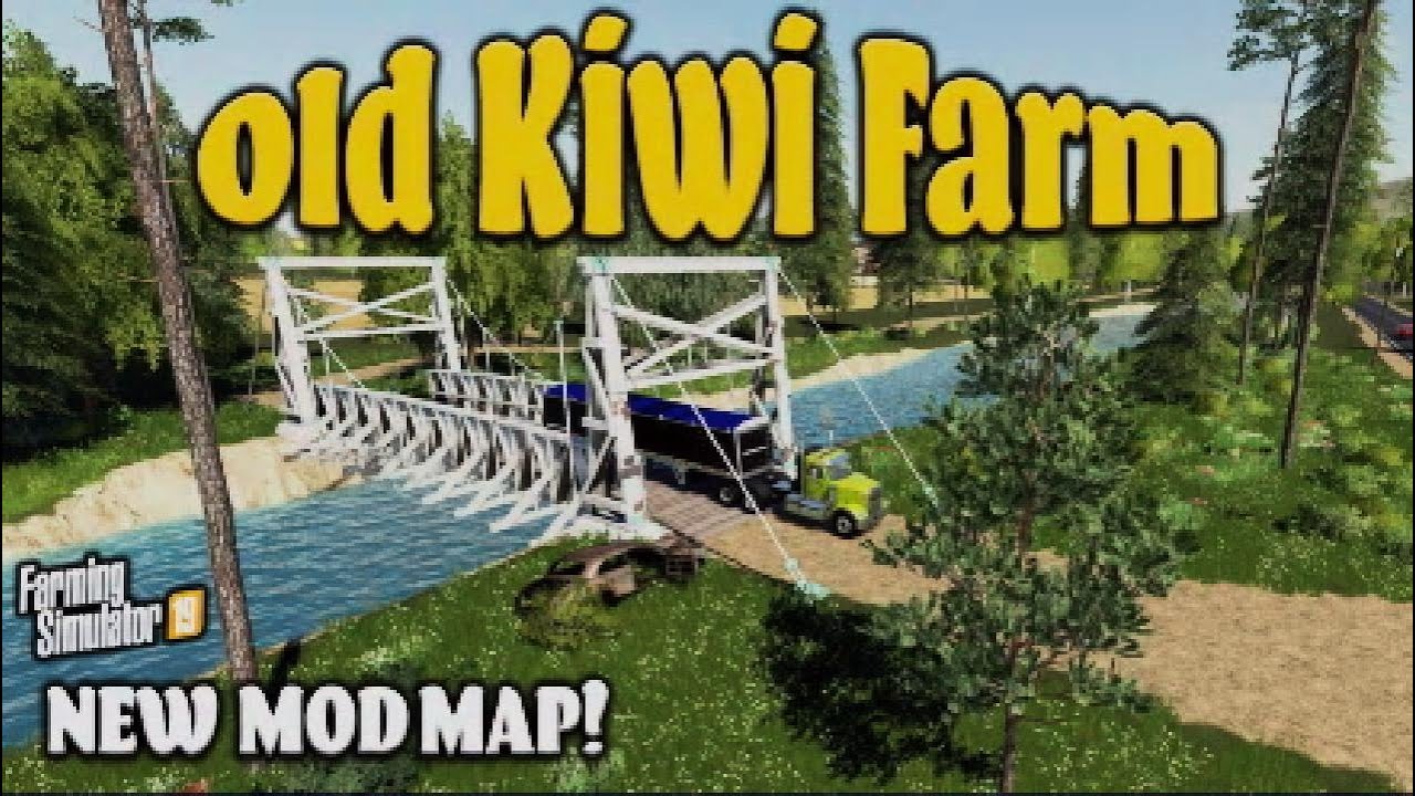 “OLD KIWI FARM” FS19 MAP TOUR! | NEW MOD MAP! Farming Simulator 19 (Review).