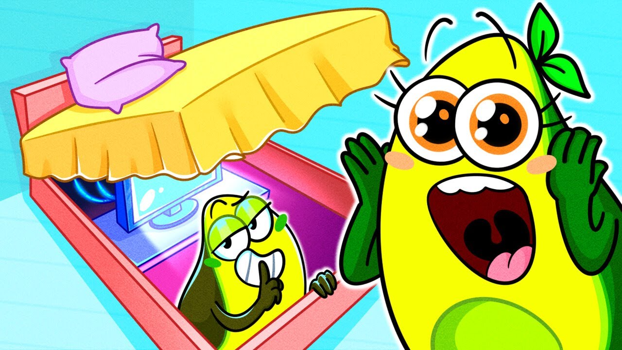 Avocado Plays Hide and Seek in Secret Room Under the Bed! || Funny Situations With Parents