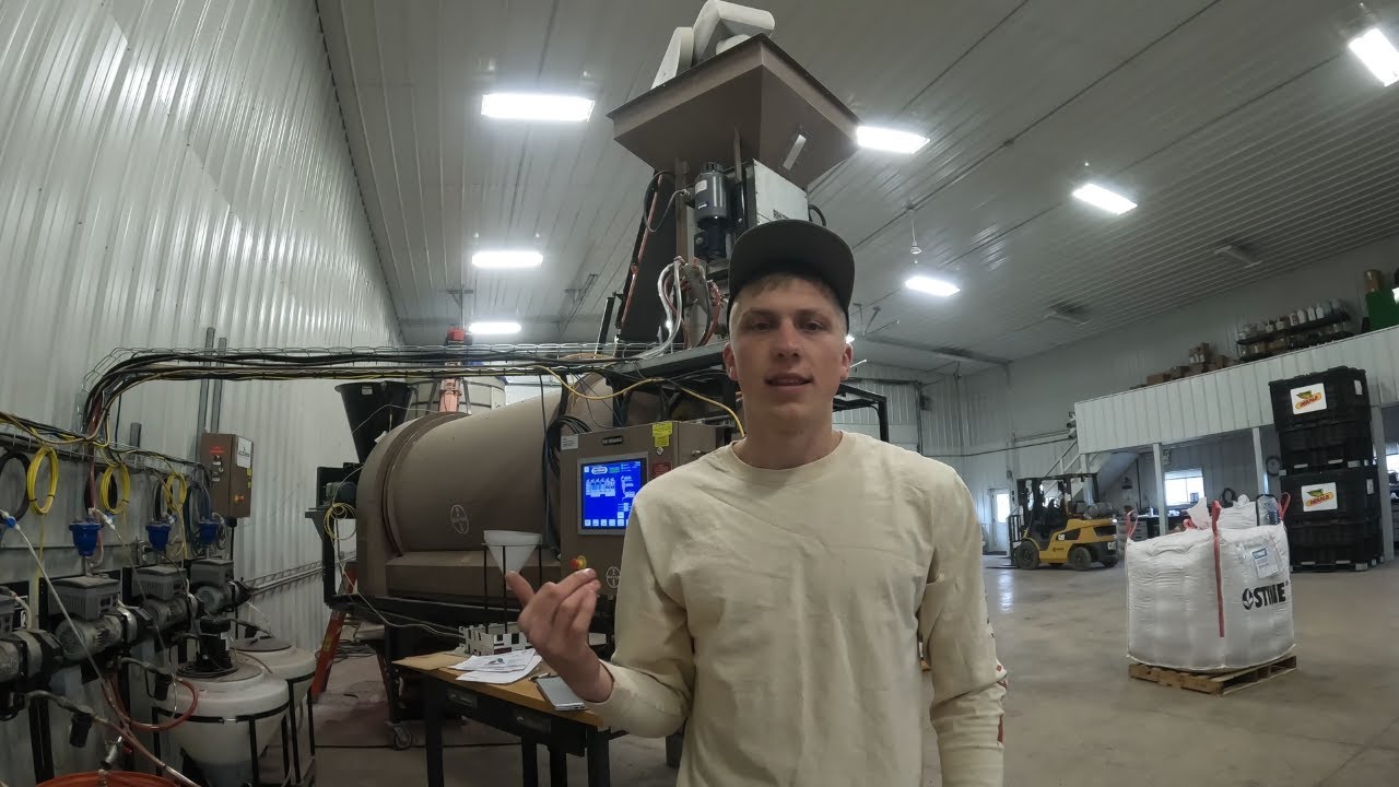 Adding Seed Treatment to Soybeans
