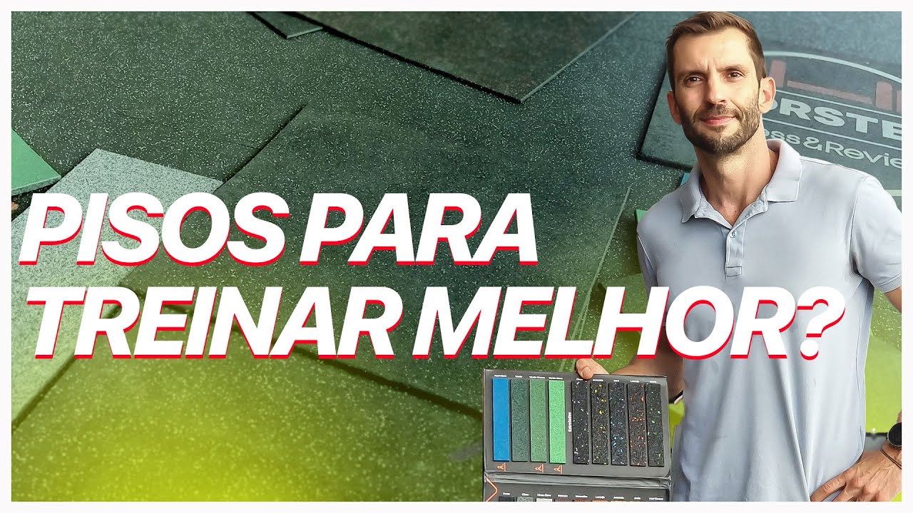 Como escolher o melhor piso pra academia | Série como montar academia em casa (sem erros)