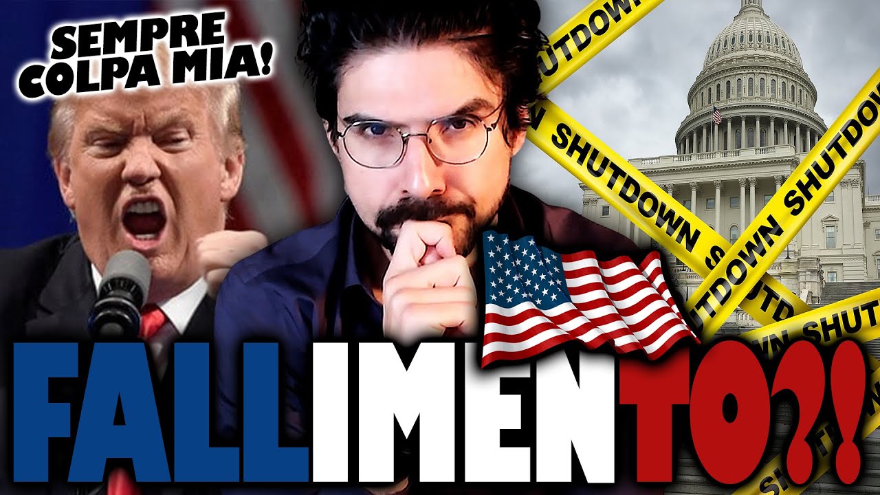 Shutdown Americano: la colpa &egrave; davvero di TRUMP? Vi spiego cosa sta succedendo