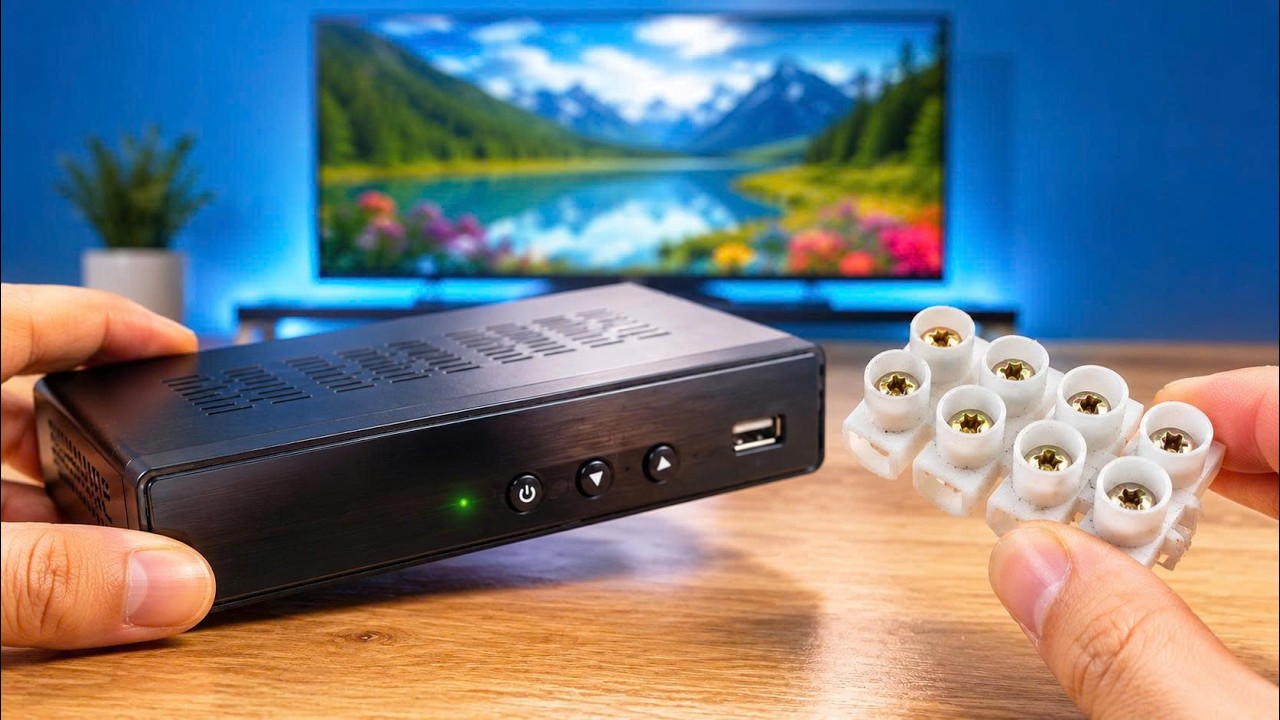 📡 Don't Throw Away Your Old Digital TV Box! Just Connect a Terminal Block and Enjoy