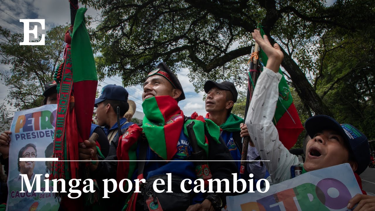 COLOMBIA: Caravana indígena busca el voto por PETRO | EL PAÍS