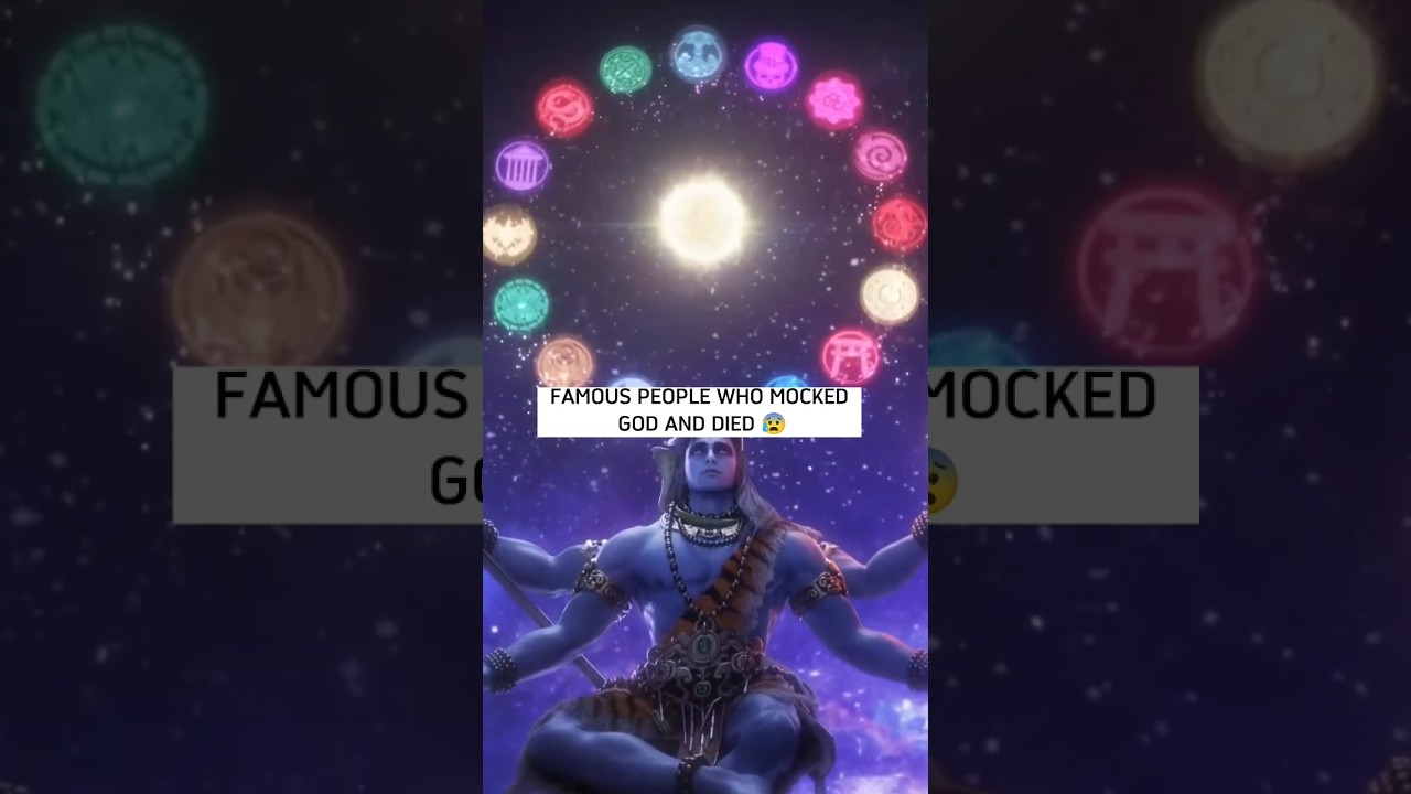 People who mocked God and die 🤯
