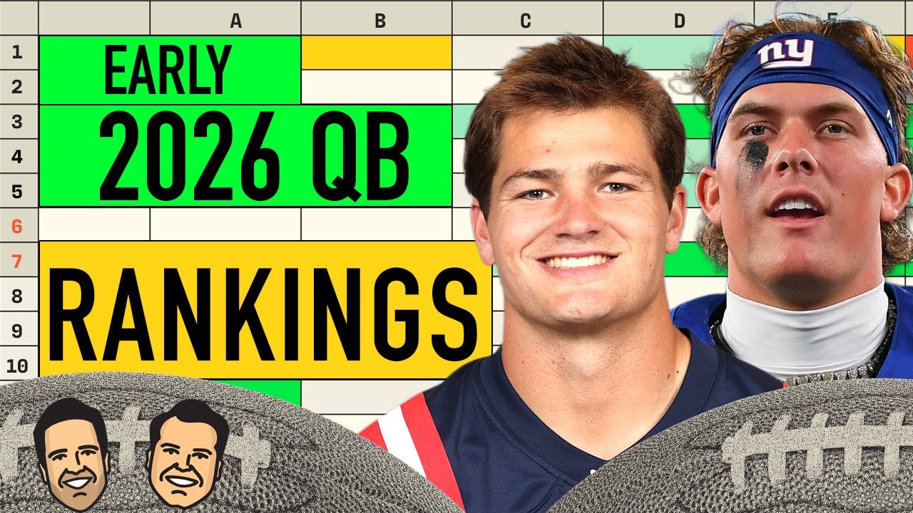 The Late-Round Fantasy Football Show: 2026 Way-Too-Early Quarterback Rankings