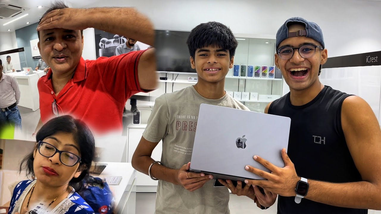 2 Lakh Ki MacBook Leli 😱 *Parents Shocking Reaction*