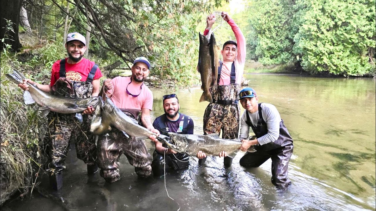 Pesca del Rey Salmón, La Mejor pesca Con Chencho 🎣😱 y así nos fue…