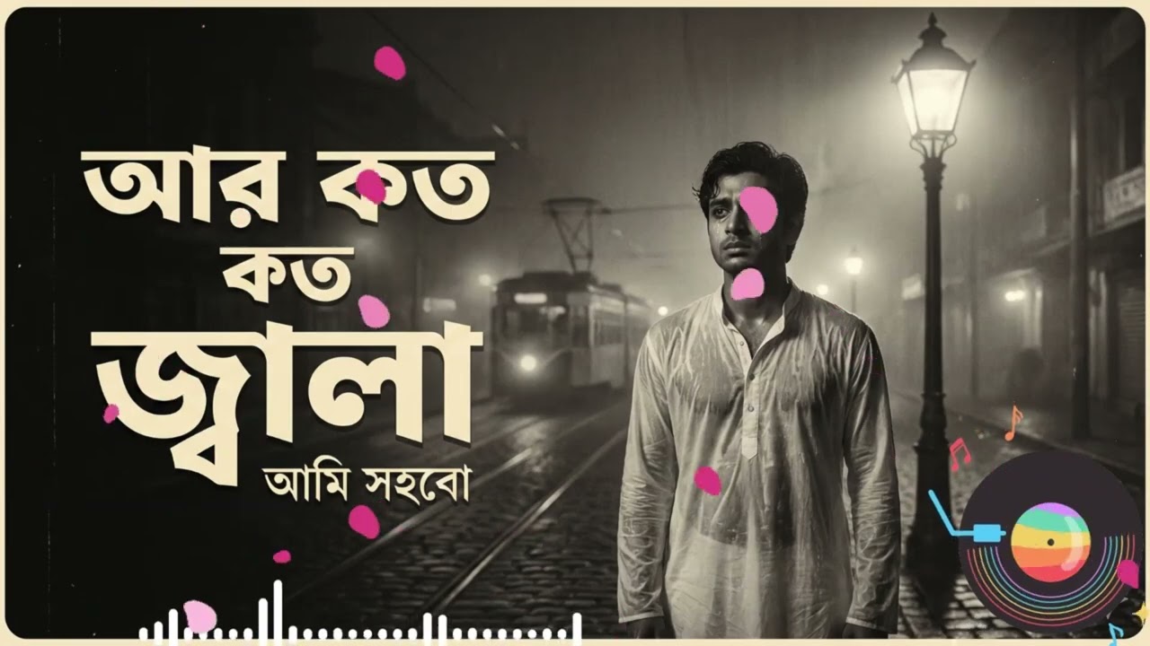 আর কত জ্বালা আমি সহবো | Emotional Vintage Love Song | Slow Swing Classic