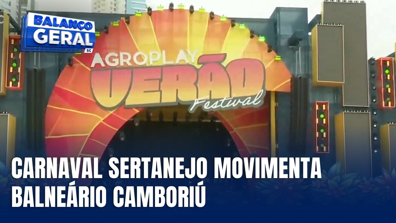 Praia Central recebe maior Carnaval Sertanejo do Brasil