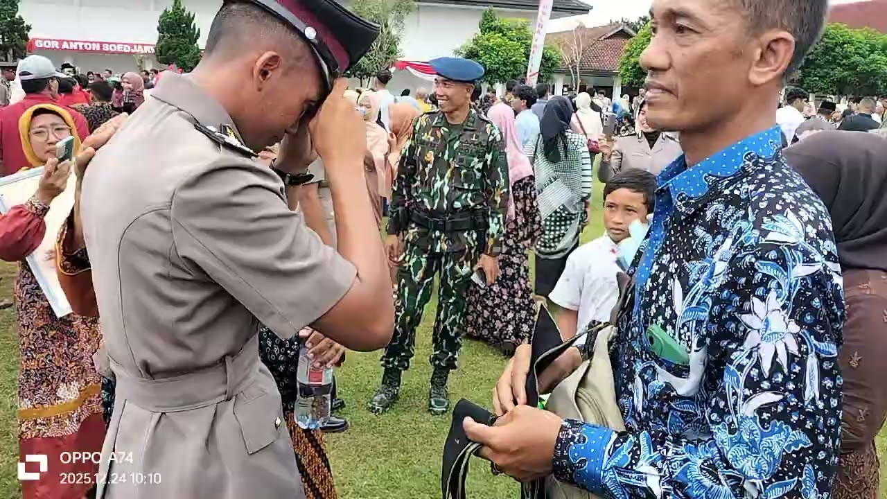 Pelantikan mas Ashfa di SPN Polda Jateng Purwokerto @spnpoldajateng4645 