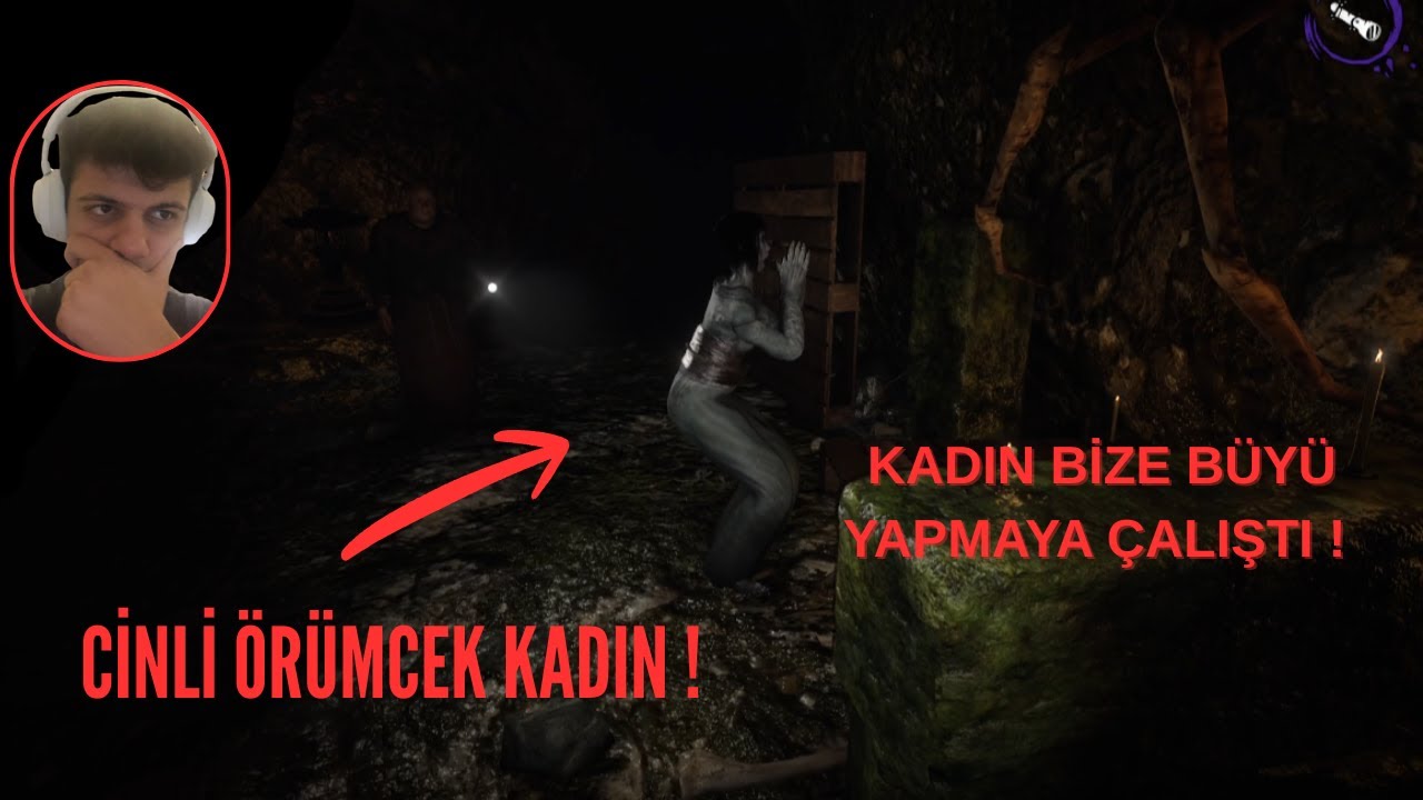 CİNLİ ÖRÜMCEK KADINI MAĞRASINA HAPSETTİK ! DEVOUR