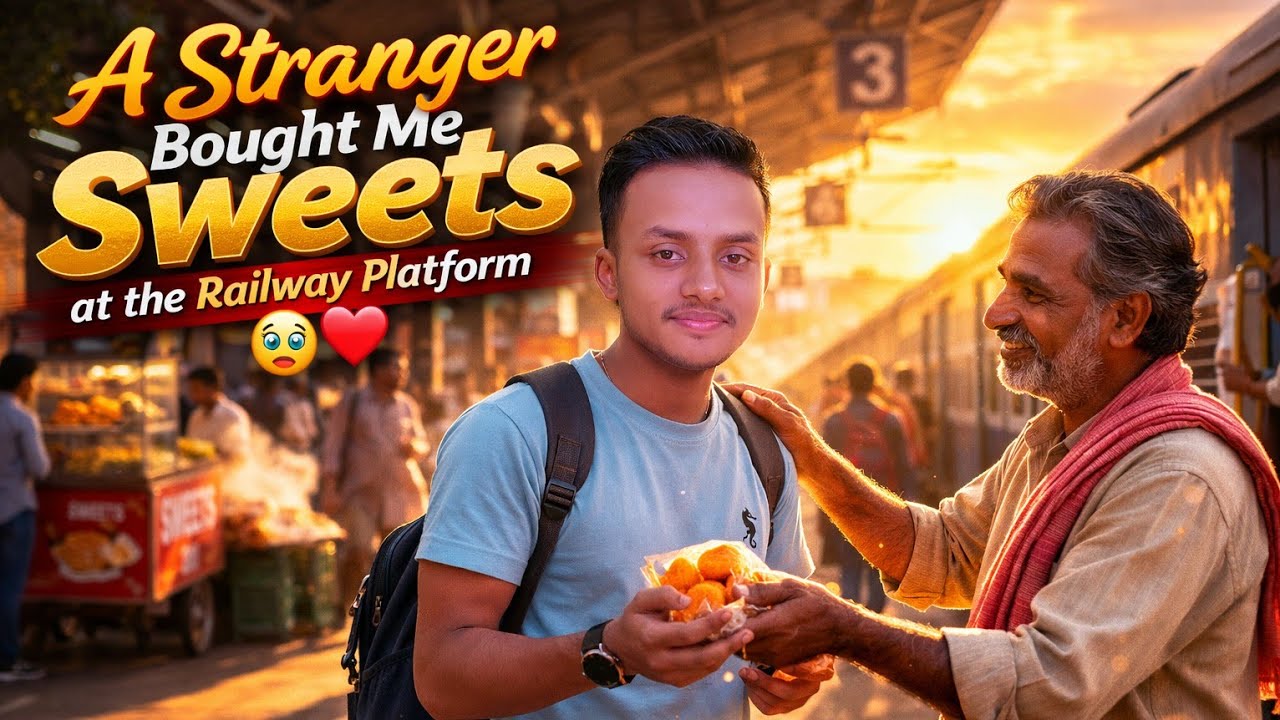 A Stranger Bought Me Sweet  At The Rlailway Rtation // #vlog 