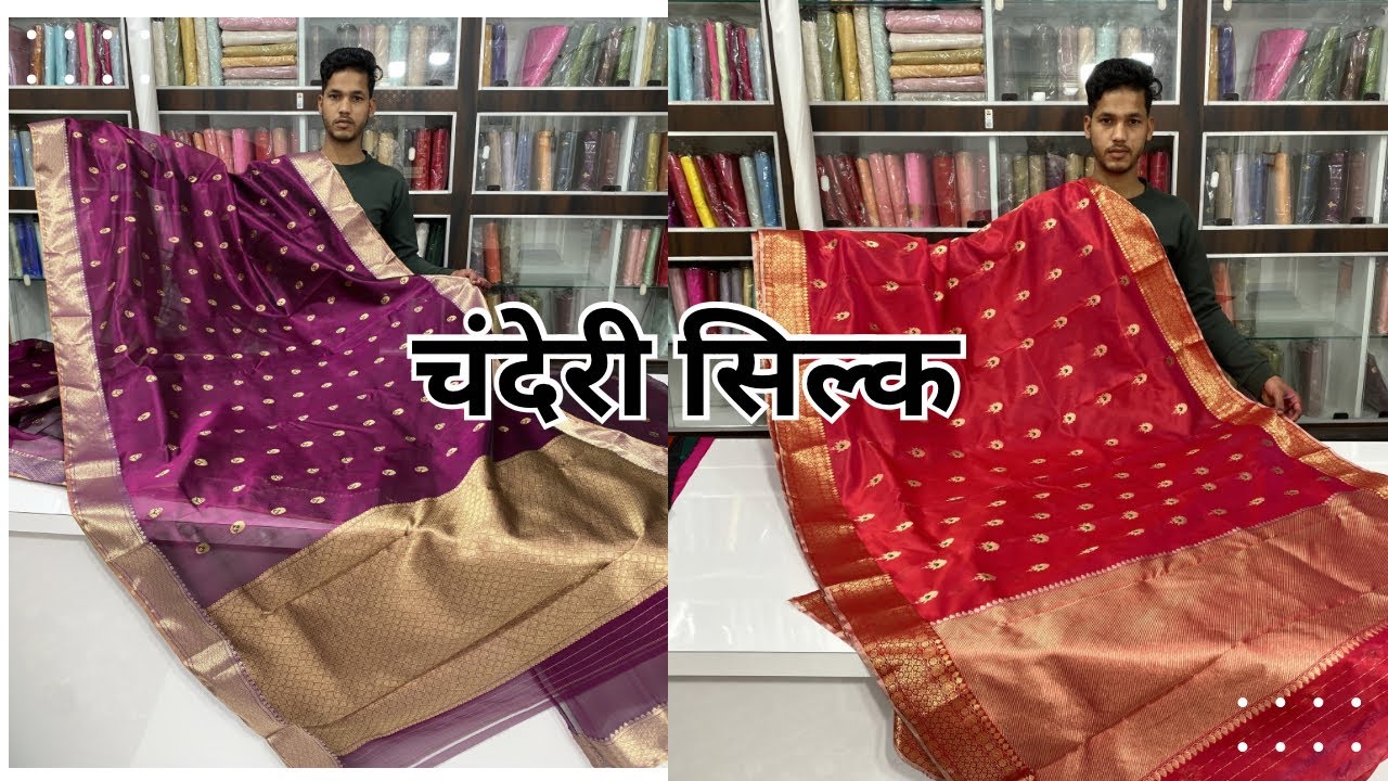 new collection availabil now chanderi handloom saree pattu soft silk   
