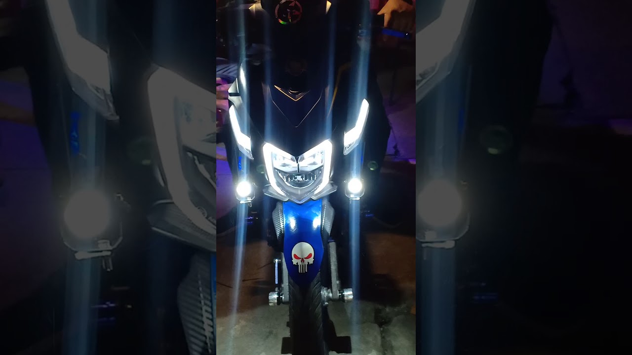 K-Blade 125 lights set up and handle bar switch modification