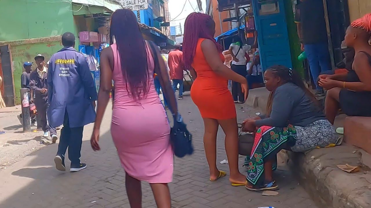 The back streets  of Nairobi city in  Kenya 🇰🇪 Africa 🌍| 4K Nairobi  street walk|