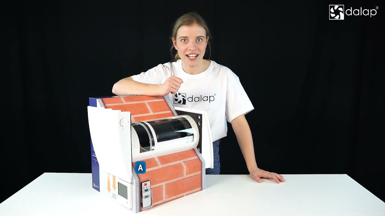Lok&aacute;ln&iacute; pokojov&aacute; rekuperace vzduchu Dalap