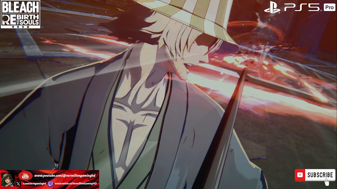 Bleach Rebirth of Souls Japanese gameplay - Hisagi vs Urahara 4K | PS5 Pro