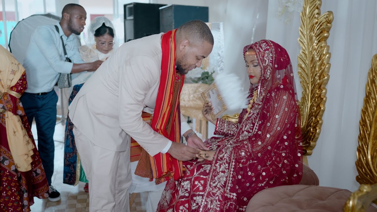 Mariage comorien  Said Moudhoir Said Ali Mohamed ❤️ Noudjaidata Mohamed Moussa #Mbeni  🎬@Comowood