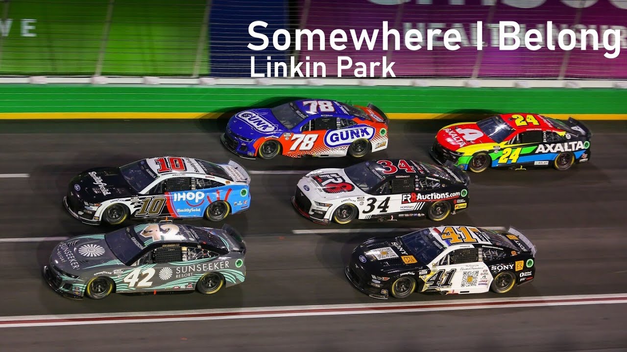 NASCAR 2024 || Somewhere I Belong - Linkin Park || NASCAR Music Video