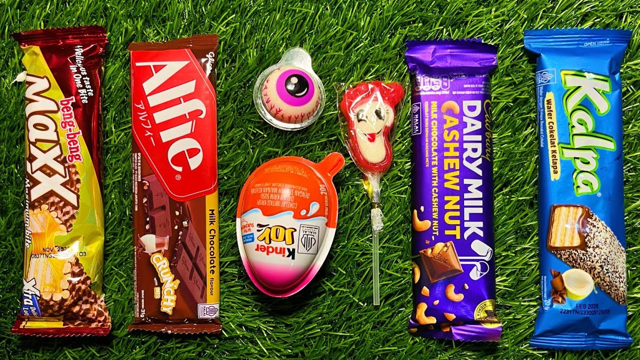 The Most Popular ASMR Candy | Unwrap delicious chocolate accompanied by relaxing rhythms
