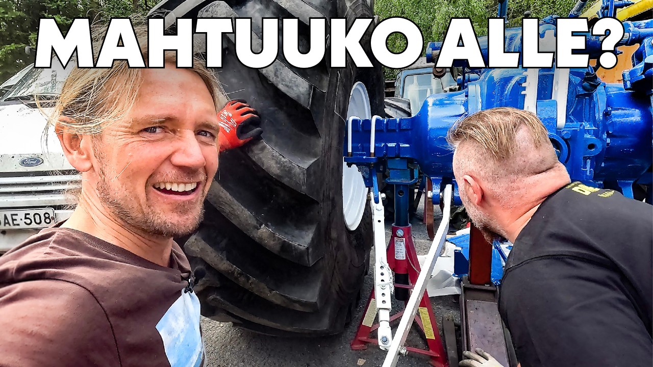HUTTUSEN TRAKTORIA TUUNAAMASSA osa 1 | Fordiin kumeja alle