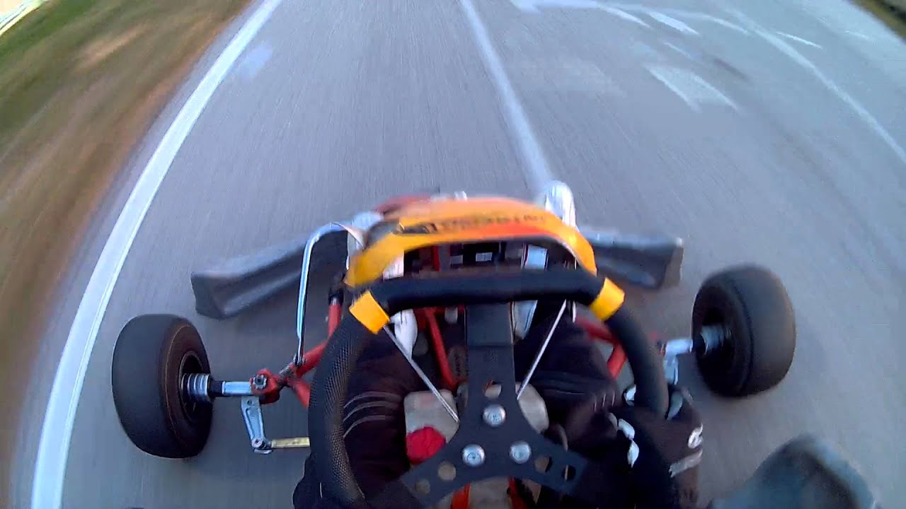 Chasis Intrepid motor Honda GX390 Alcalá del Río Karting Onboard Jero