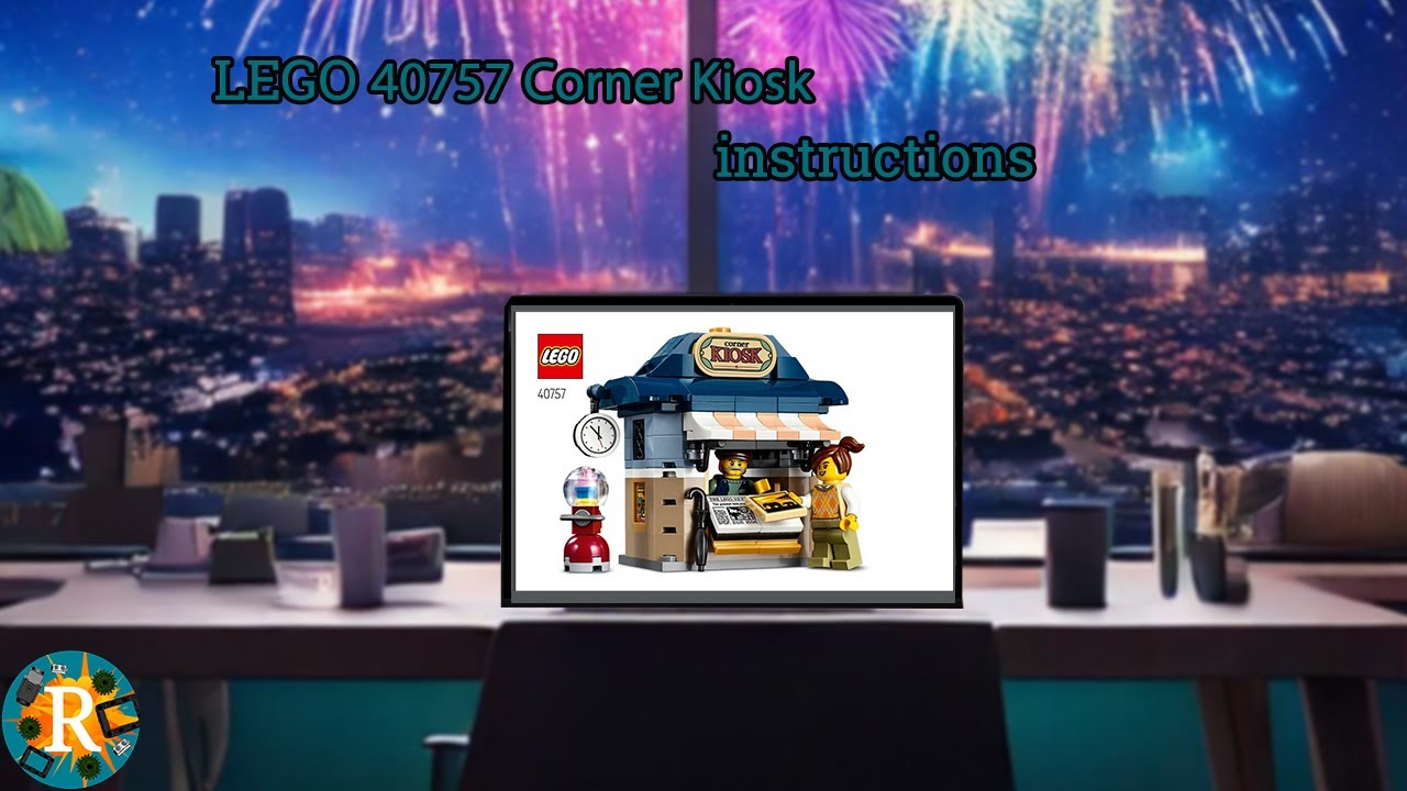 LEGO 40757 Corner Kiosk instructions
