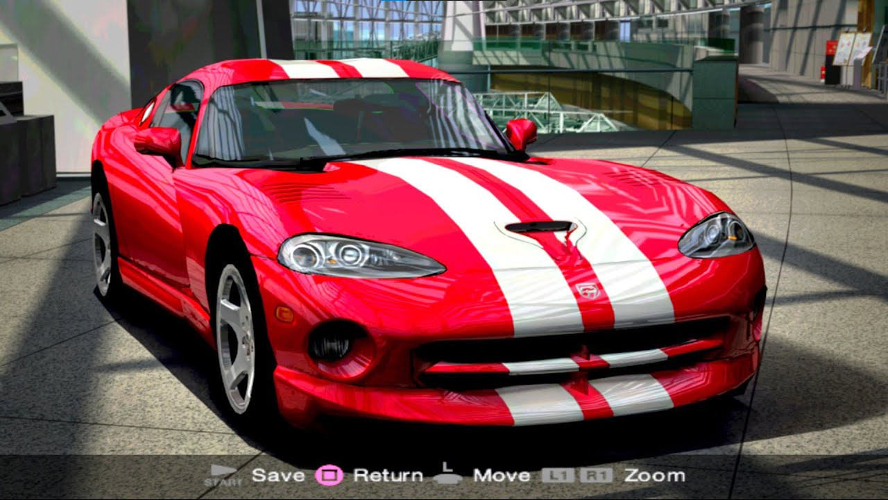 Gran Turismo 4 - Custom Lap Magic - Test Course - Dodge Viper GTS