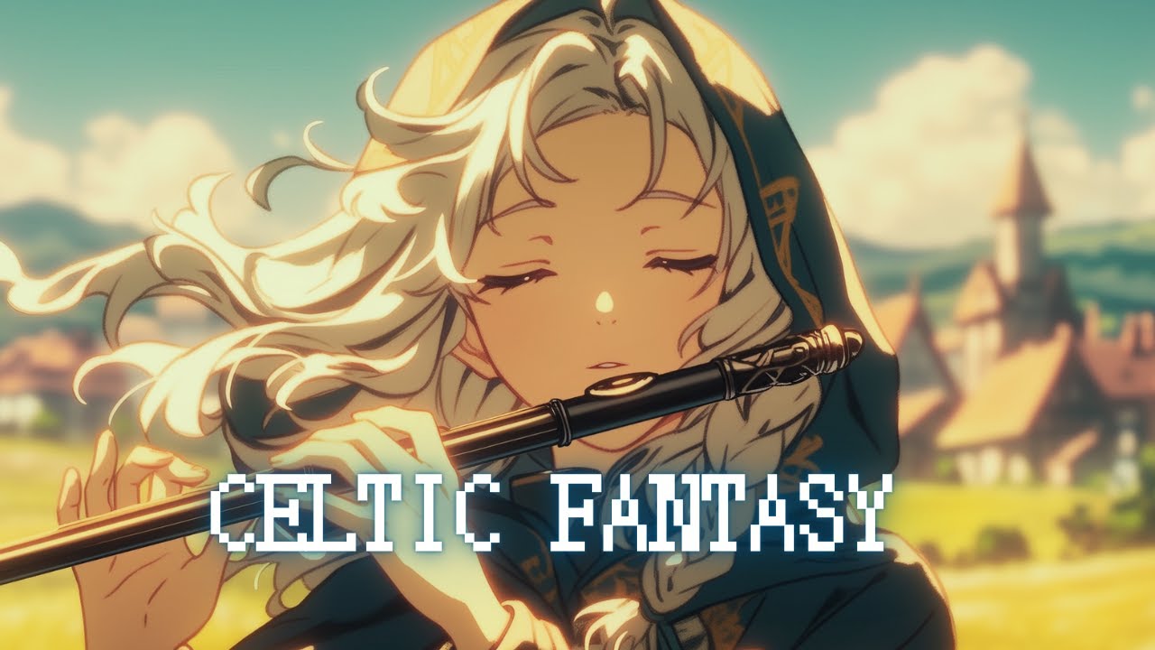 Celtic Fantasy Music - Soothing Flute Melodies in a Serene Medieval World / Mix for Work & Study