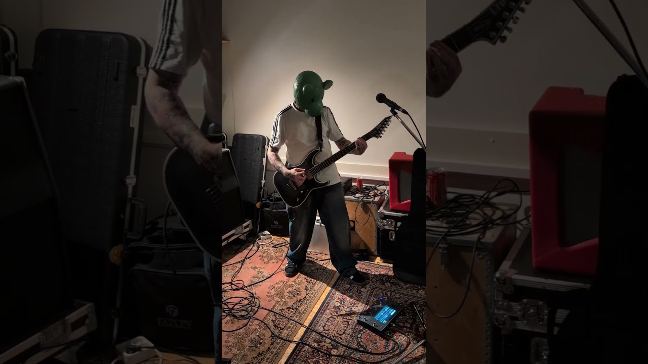 Rehearsal. Having fun with No Stories To Tell.#music #nu #numetal