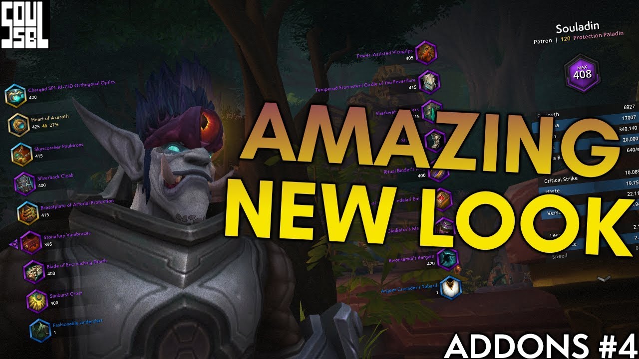 3 IMMERSIVE Addons For a 2019 Warcraft Look!