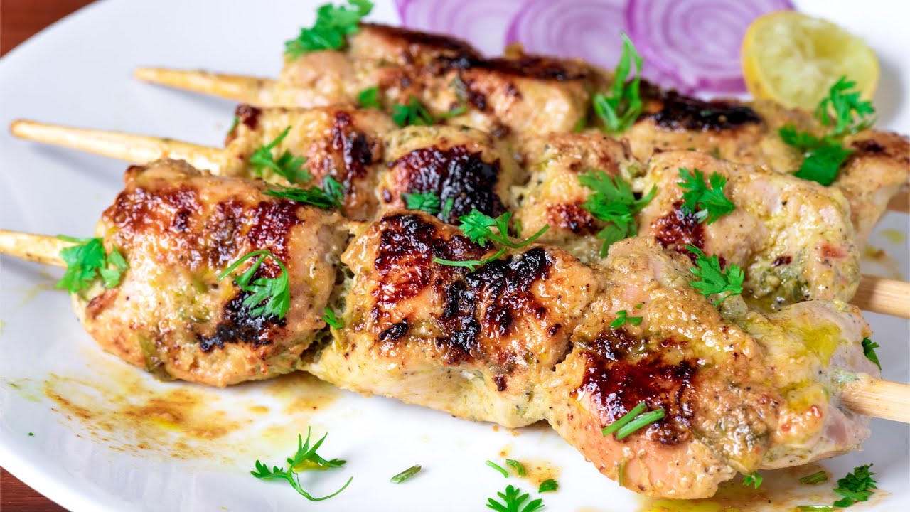Chicken Reshmi Kabab Restaurant Style on Tawa | Chicken Reshmi Kebab Recipe without Tandoor Oven