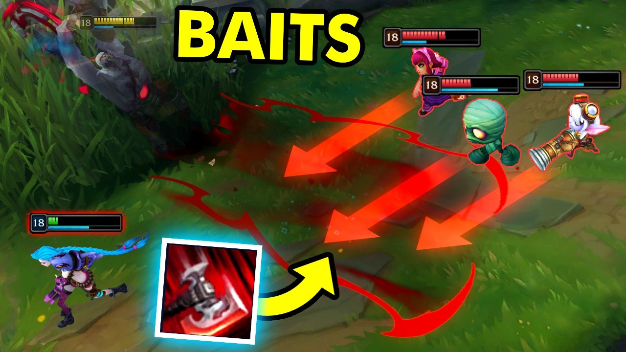 When LOL Players Setup PERFECT Baits... 200 IQ BAITS MONTAGE (League of Legends)