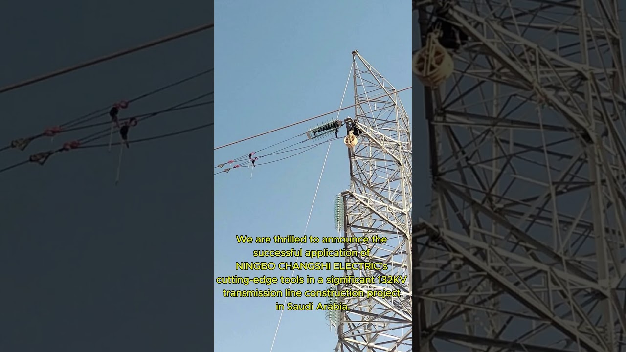 Powering Saudi Arabia's 132KV & 380KV Transmission Line Success