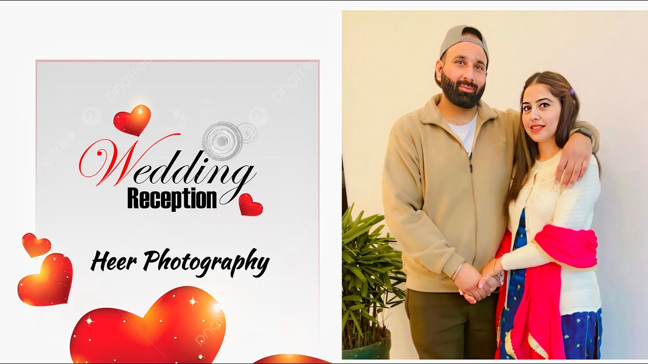 LIVE RECEPTION PARTY (MANPREET SINGH WEDS ARUNPREET KAUR) LIVE BY HEER PHOTOGRAPHY M.6284 806 848